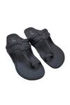 The Madras Trunk_Black Haiku Rang Kolhapuri Flats _at_Aza_Fashions