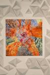 Shop_UNALLUME by Nisha_Multi Color Orchid Dreams Silk Pocket Square _at_Aza_Fashions