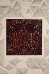 Shop_UNALLUME by Nisha_Burgundy Essence Silk Pocket Square _at_Aza_Fashions