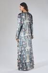 Shop_Payal Singhal_Multi Color Embroidered Floral Vine Pattern Kaftan _at_Aza_Fashions