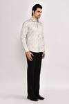 Shop_Arihant Rai Sinha_White Printed Casual Shirt _Online_at_Aza_Fashions