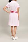 Shop_Petite Pomme_Pink Cotton Girls Dress _at_Aza_Fashions