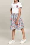 Buy_Petite Pomme_Off White Cotton Printed Dress _Online_at_Aza_Fashions