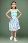 Buy_Petite Pomme_Blue Cotton Sky Aop Sleeveless Girls Frock _at_Aza_Fashions