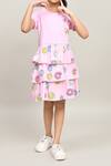 Buy_Petite Pomme_Pink Cotton Light Aop Baby Girls Dress _Online_at_Aza_Fashions