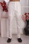 Arihant Rai Sinha_Lilac Silk Embroidery Kurta And Aligadhi Pant Set _Online_at_Aza_Fashions
