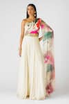 Buy_Basanti - Kapde Aur Koffee_Embellished Ivory Crepe Jumpsuit _Online_at_Aza_Fashions
