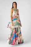 Shop_Basanti - Kapde Aur Koffee_Embellished Ivory Crepe Sharara Set _Online_at_Aza_Fashions