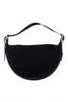 Shop_Trov_Black Studs Aylin Crescent Handbag _at_Aza_Fashions