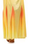 Buy_Maenaam_Yellow V-neck Sleeveless Maxi Dress 