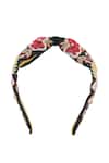 Buy_Samyukta Singhania_Hand Embroidered Floral Hairband _Online_at_Aza_Fashions