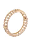 Shop_Nazaakat By Samara Singh_White Rhinestones Gold Plated Red And Stone Bangles _Online_at_Aza_Fashions