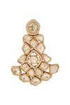 Buy_Samyukta Singhania_White Gold Plated Necklace And Earring Set 