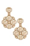 Shop_Samyukta Singhania_Gold And White Brass Jewellery Set 