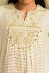 Buy_Saahiil Kapoor_Ivory Chanderi Anarkali Set With Dupatta 
