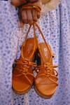 Buy_Vanilla Moon_Orange Knotted Strappy Cork Wedge Sandals_at_Aza_Fashions