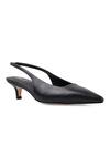 Buy_Vanilla Moon_Black Pointy-toe Slingback Heels_at_Aza_Fashions