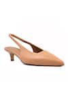 Buy_Vanilla Moon_Beige Pointy-toe Slingback Heels_at_Aza_Fashions