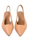 Shop_Vanilla Moon_Beige Pointy-toe Slingback Heels_at_Aza_Fashions