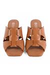 Shop_Vanilla Moon_Tan Woven Square Toe Heels_at_Aza_Fashions