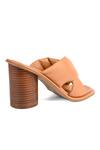 Buy_Vanilla Moon_Tan Cross Strap Heels_Online_at_Aza_Fashions