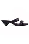 JVAM_Purple Cone-heel Slip On Heels _Online_at_Aza_Fashions