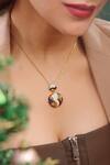 Buy_Kicky & Perky_Multi Color Moissanite Pendant Necklace 