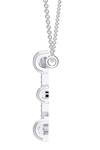 Buy_Kicky & Perky_Silver Plated Contemporary Moissanite Pendant Necklace _Online_at_Aza_Fashions