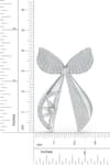 Buy_Kicky & Perky_Silver Plated Diamonds Designer Moissanite Dangler Earrings _Online_at_Aza_Fashions
