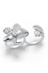 Shop_Kicky & Perky_Floral Motif Sterling Silver Ring 