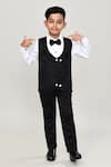 Buy_Petite Pomme_White Cotton Boys 3-piece Waistcoat Suit _at_Aza_Fashions