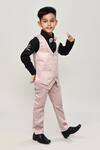 Buy_Petite Pomme_Black Cotton Boys 3-piece Waistcoat Suit_Online_at_Aza_Fashions