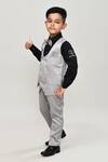 Buy_Petite Pomme_Black Cotton Boys 3-piece Waistcoat Suit_Online_at_Aza_Fashions