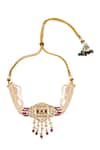 Samyukta Singhania_Ruby Designer Jewellery Set _Online_at_Aza_Fashions