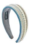Buy_Samyukta Singhania_Moti Design Hand Embroidered Hairband 