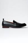 Buy_Kavith_Black Square Toe Evening Loafer _Online_at_Aza_Fashions