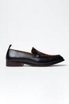 Buy_Kavith_Black Evening Square Toe Loafers _Online_at_Aza_Fashions