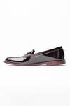 Kavith_Maroon Classic Penny Loafers _Online_at_Aza_Fashions