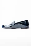 Kavith Blue Classic Penny Loafer Online at Aza Fashions Kavith_Blue Classic Penny Loafer _Online_at_Aza_Fashions