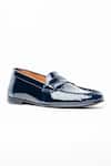 Buy Kavith Blue Classic Penny Loafer at Aza Fashions Buy_Kavith_Blue Classic Penny Loafer _at_Aza_Fashions