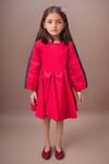 Buy_Petite Pomme_Pink Cotton Ruffles Ruby Twirl Frock _at_Aza_Fashions