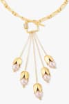 Joules By Radhika_Gold Plated Ondine Baroque Pearl Pendant Necklace _Online_at_Aza_Fashions