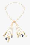 Shop_Joules By Radhika_Multi Color Maravilla Multicolor Pearl Necklace _at_Aza_Fashions