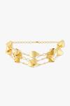 Shop_Joules By Radhika_Gold Plated Contemporary Caelia Choker _at_Aza_Fashions