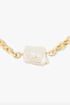 Joules By Radhika_White Aseneth Baroque Pearl Necklace _Online_at_Aza_Fashions