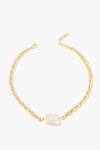Shop_Joules By Radhika_White Aseneth Baroque Pearl Necklace _at_Aza_Fashions