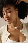 Buy_Joules By Radhika_White Aseneth Baroque Pearl Necklace _at_Aza_Fashions