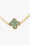 Joules By Radhika_Green Norelia Agate Necklace _Online_at_Aza_Fashions