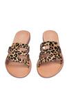 Shop_Nine By Janine_Multi Color Cheetah Print Slide Sandals _at_Aza_Fashions