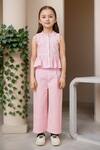 Buy_Petite Pomme_Pink Cotton Ruffles Top And Pant Set_Online_at_Aza_Fashions